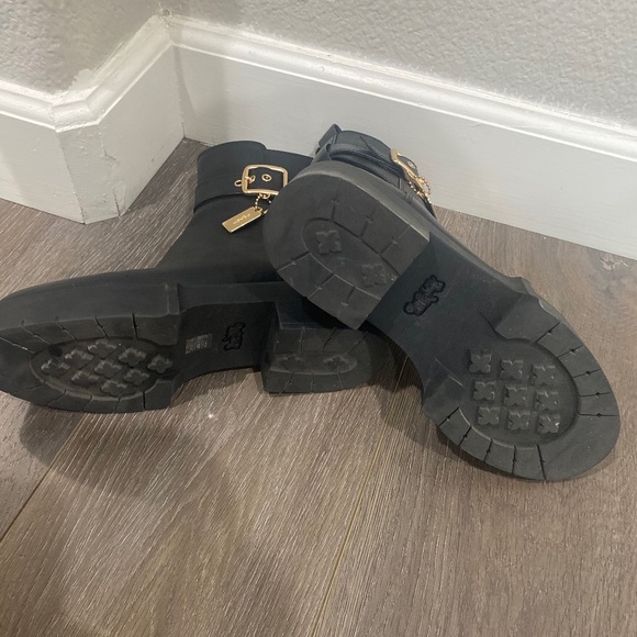 Black Coach Boots - Picture 5 of 5